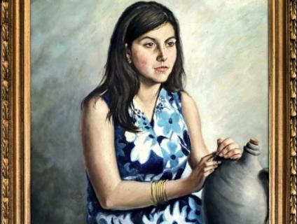 Oli sobre tela (73,5 x 60 cms) 